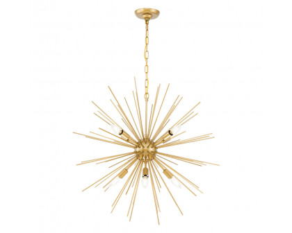 Elegant Pendant Light - Brass, L 30" (LD5039D30BR)