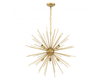 Elegant Pendant Light - Brass, L 30" (LD5039D30BR)