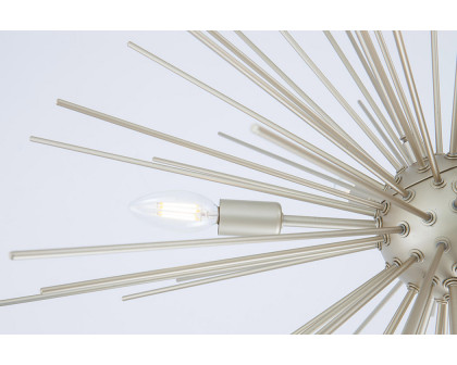 Elegant Pendant Light - Champagne, L 30" (LD5040D30CG)