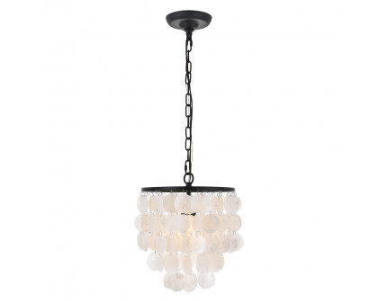 Elegant Selene 1 Light Pendant - Black, L 10" (LD5050D10BK)