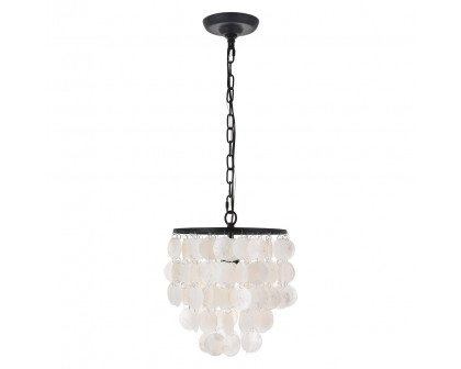 Elegant Selene 1 Light Pendant - Black, L 10" (LD5050D10BK)