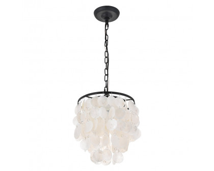 Elegant Selene 1 Light Pendant - Black, L 10" (LD5050D10BK)