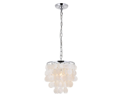 Elegant Selene 1 Light Pendant - Chrome, L 10" (LD5050D10C)