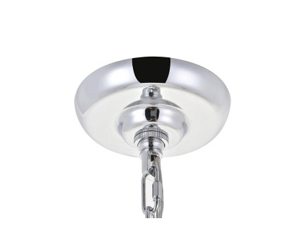 Elegant Selene 1 Light Pendant - Chrome, L 10" (LD5050D10C)