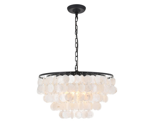 Elegant Selene 1 Light Pendant - Black, L 20" (LD5050D20BK)