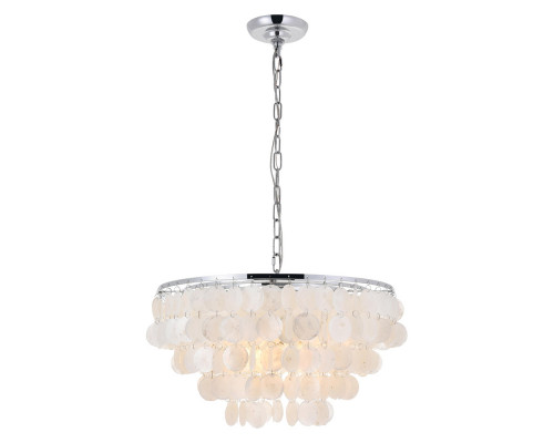 Elegant Selene 1 Light Pendant - Chrome, L 20" (LD5050D20C)