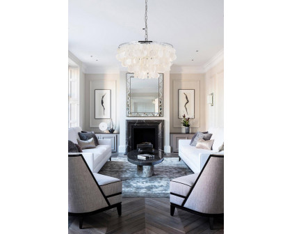 Elegant Selene 1 Light Pendant - Chrome, L 20" (LD5050D20C)