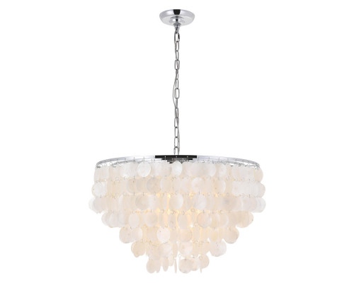 Elegant Selene 1 Light Pendant - Chrome, L 24" (LD5050D24C)