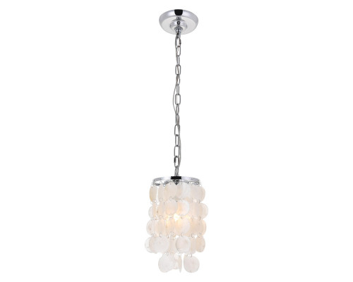 Elegant Selene 1 Light Pendant - Chrome, L 6" (LD5050D6C)