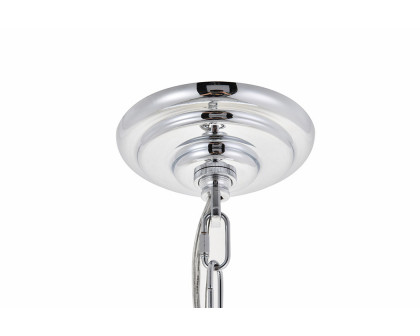 Elegant Wallace 3 Light Pendant - Chrome, L 16" (LD5055D16C)