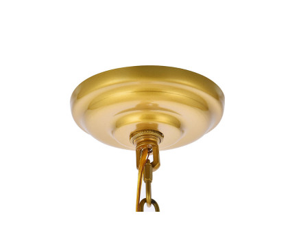 Elegant Rohan Chandelier - Brass, L 30" (LD5056D30BR)