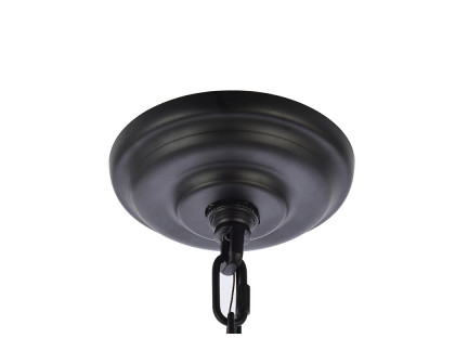 Elegant Rohan Chandelier - Matte Black, L 30" (LD5056D30MB)