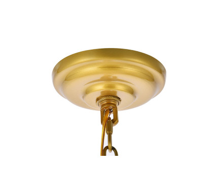 Elegant Rohan Chandelier - Brass, L 42" (LD5056D42BR)