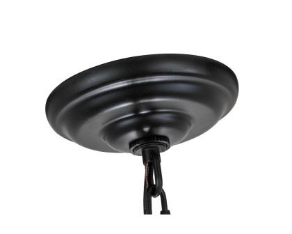 Elegant Pendant Light - Black, L 12" (LD6005D12BK)