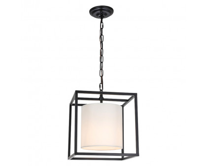 Elegant Pendant Light - Black, L 12" (LD6005D12BK)