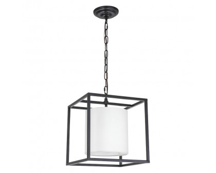 Elegant Pendant Light - Black, L 12" (LD6005D12BK)