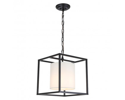 Elegant Pendant Light - Black, L 12" (LD6005D12BK)