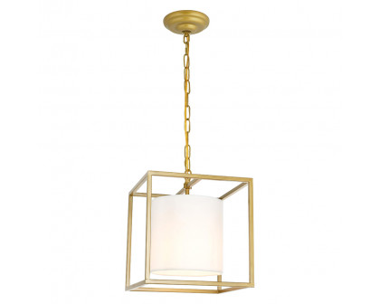 Elegant Pendant Light - Brass, L 12" (LD6005D12BR)