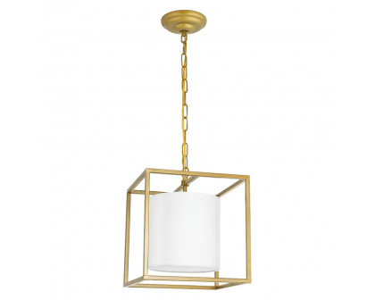 Elegant Pendant Light - Brass, L 12" (LD6005D12BR)