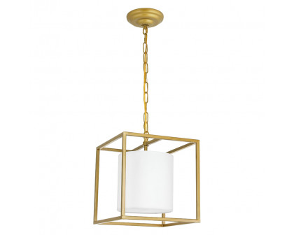 Elegant Pendant Light - Brass, L 12" (LD6005D12BR)