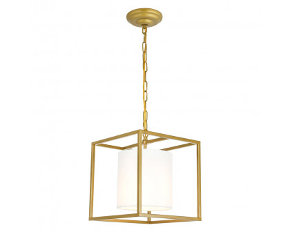 Elegant Pendant Light - Brass, L 12" (LD6005D12BR)