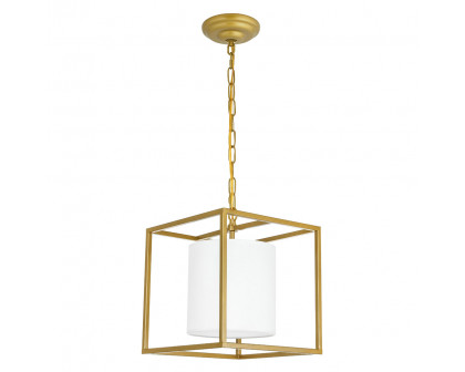 Elegant Pendant Light - Brass, L 12" (LD6005D12BR)