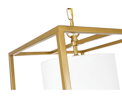 Elegant Pendant Light - Brass, L 12" (LD6005D12BR)