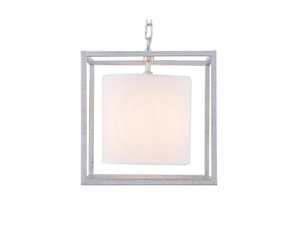 Elegant Pendant Light - Silver, L 12" (LD6005D12S)