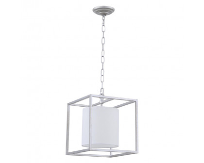 Elegant Pendant Light - Silver, L 12" (LD6005D12S)