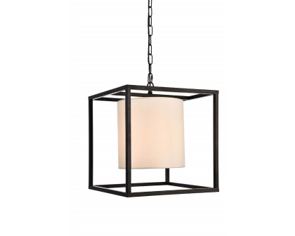 Elegant Pendant Light - Black, L 16" (LD6005D16BK)