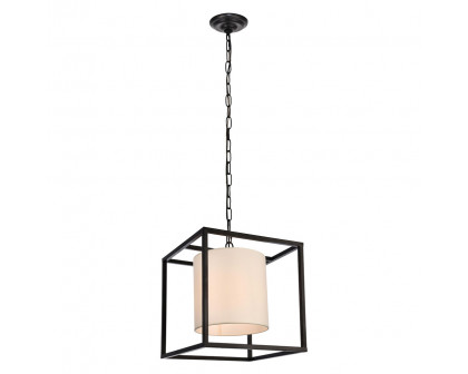 Elegant Pendant Light - Black, L 16" (LD6005D16BK)