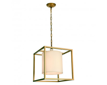 Elegant Pendant Light - Gold, L 16" (LD6005D16G)