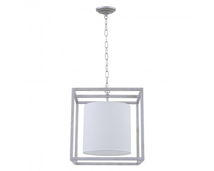 Elegant Pendant Light - Silver, L 16" (LD6005D16S)