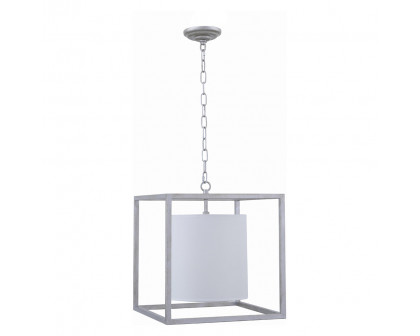 Elegant Pendant Light - Silver, L 16" (LD6005D16S)