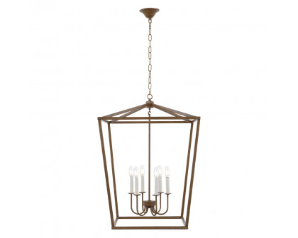 Elegant Maddox 1-Light Pendant - Gold, L 24" (LD6008D24G)