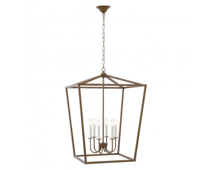 Elegant Maddox 1-Light Pendant - Gold, L 24" (LD6008D24G)