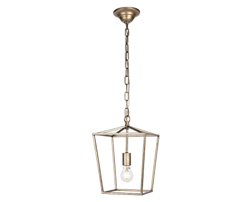 Elegant Maddox 1-Light Pendant - Silver, L 9" (LD6008D9S)