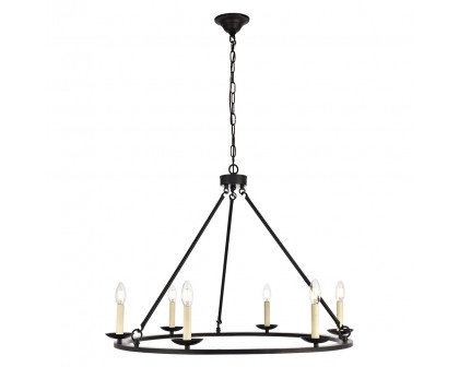 Elegant - Maine 6-Light Chandelier