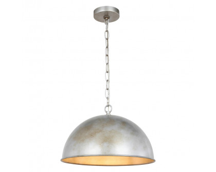 Elegant Pendant Light - Silver, L 15" (LD6013D15S)