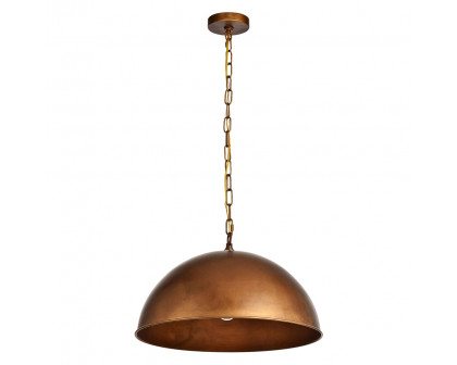 Elegant Pendant Light - Brass, L 20" (LD6013D20BR)