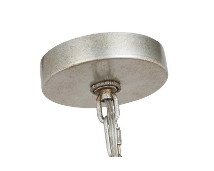 Elegant Miro 1-Light Pendant - Silver, L 20" (LD6015D20S)