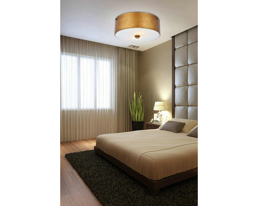 Elegant Flush Mount Light - Vintage Gold (LD6022)