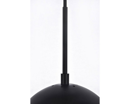 Elegant Pendant Light - Black, L 8" (LD6027)