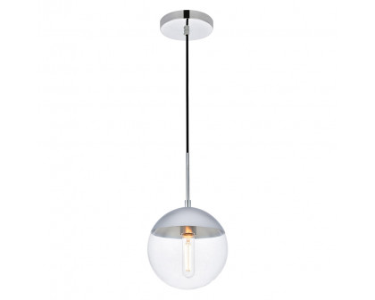 Elegant Pendant Light - Chrome, L 8" (LD6029)