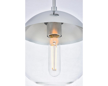 Elegant Pendant Light - Chrome, L 8" (LD6029)