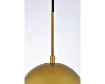 Elegant Pendant Light - Brass, L 8" (LD6031BR)