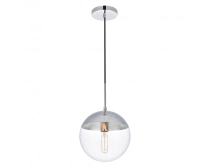 Elegant Pendant Light - Chrome, L 10" (LD6035C)