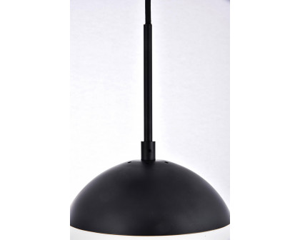 Elegant Pendant Light - Black/Glass Matte (LD6068BK)