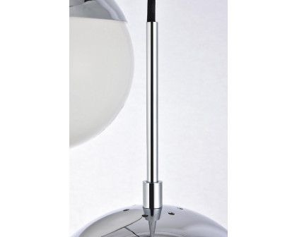 Elegant Pendant Light - Chrome/Glass Matte (LD6070C)