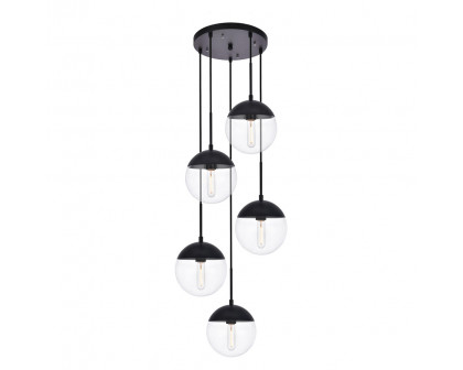 Elegant Pendant Light - Black (LD6075BK)